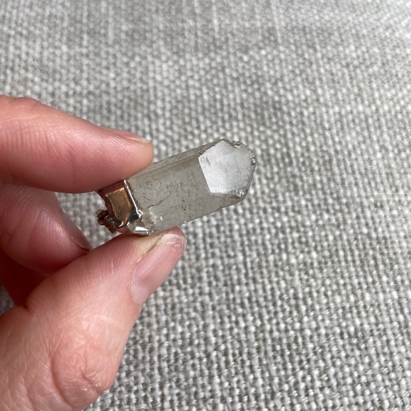 💎 Clear quartz pendant - Picture 3 of 3